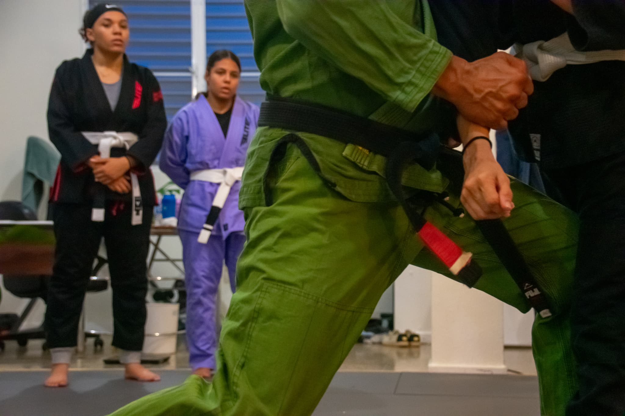 Brazilian Jiu-Jitsu sparring session